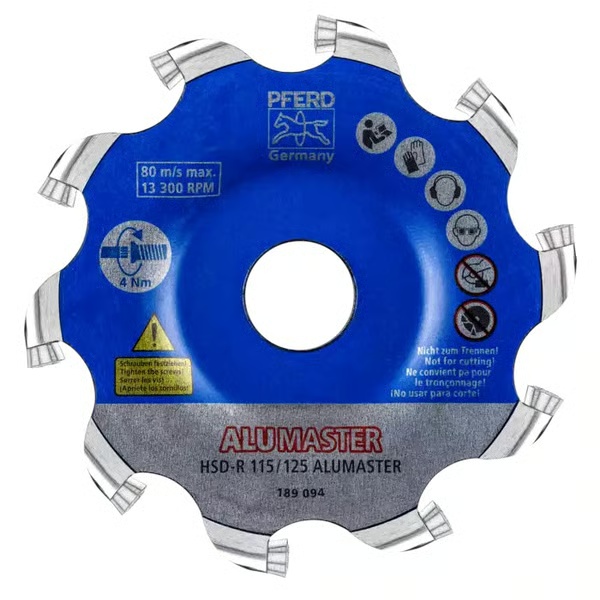 Picture of Pferd Aluminumaster High Speed Disc 4-1/2"/5"
